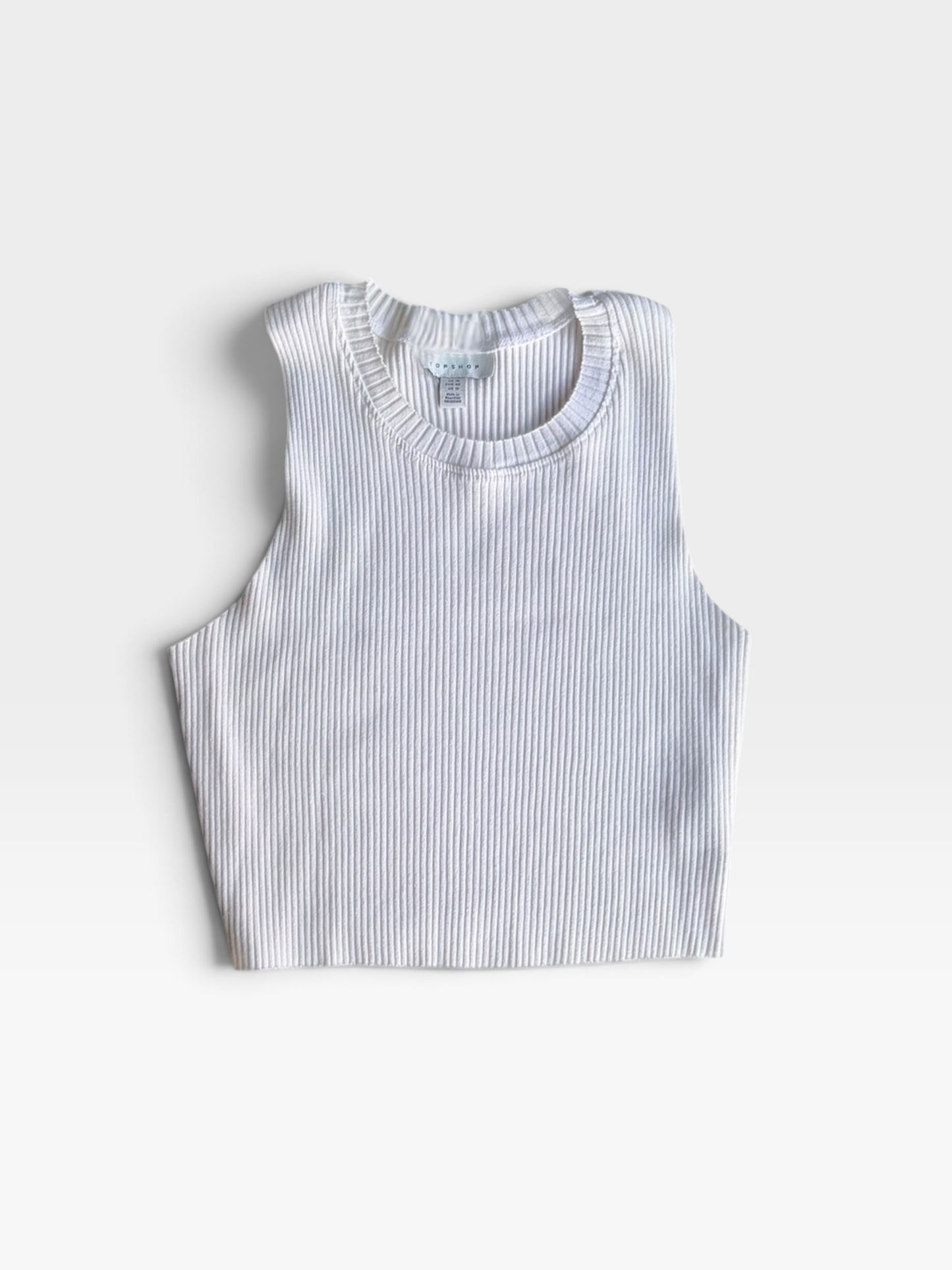WHITE TOP SHOP TANK 10