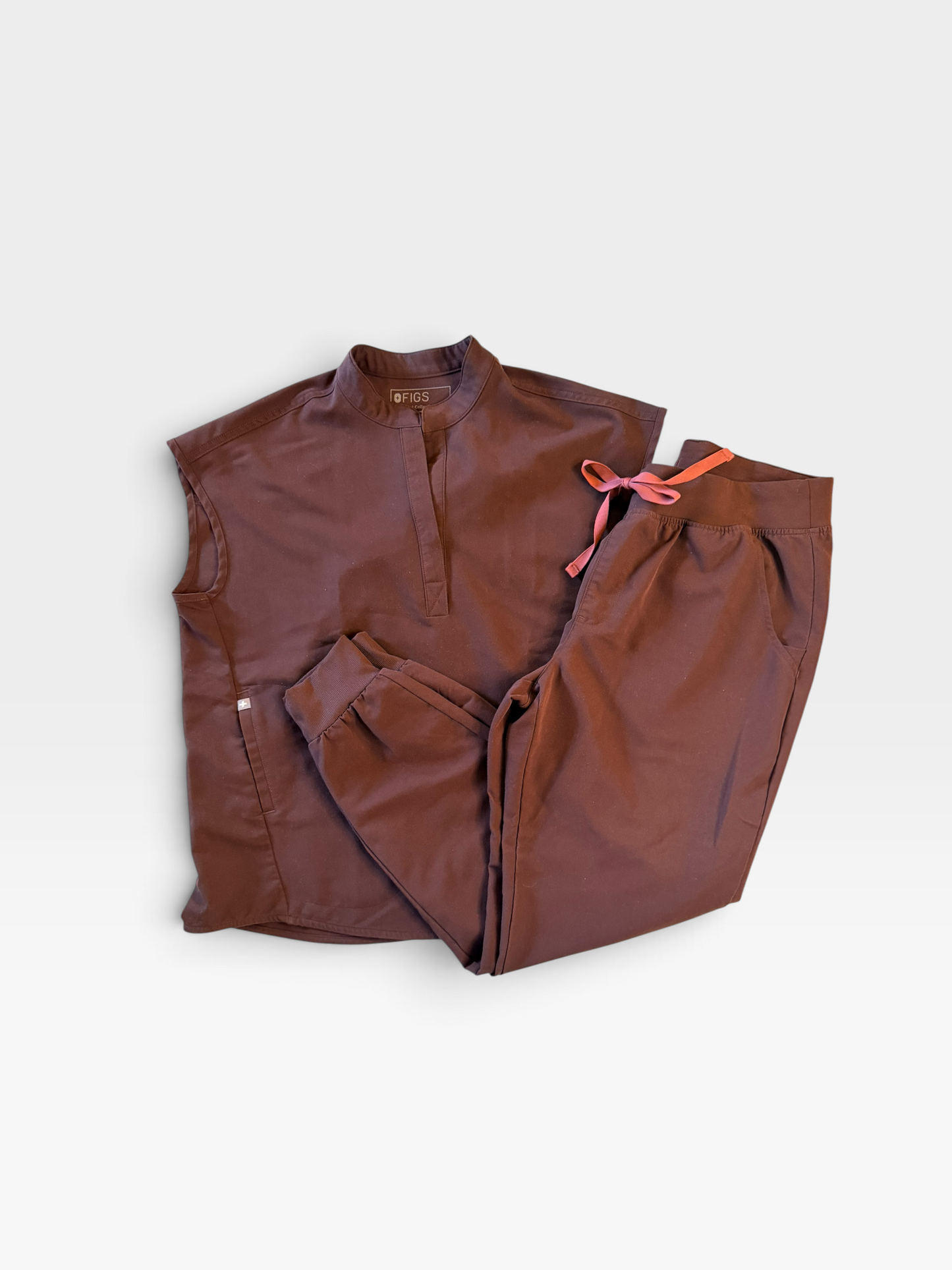 BROWN FIGS JOGGER SET T-XS(RUNS BIG)/B-M
