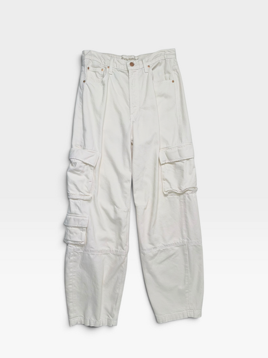 CREAM SNACKS! BY MOTHER CARGO PANTS (ORG. $325) 27/RUNS BIG