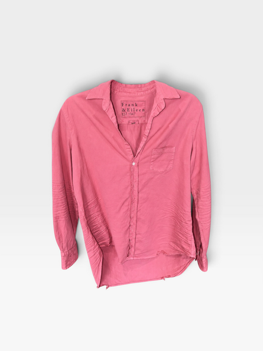 PINK FRANK & EILEEN "EILEEN" TOP (ORG. $288) XS