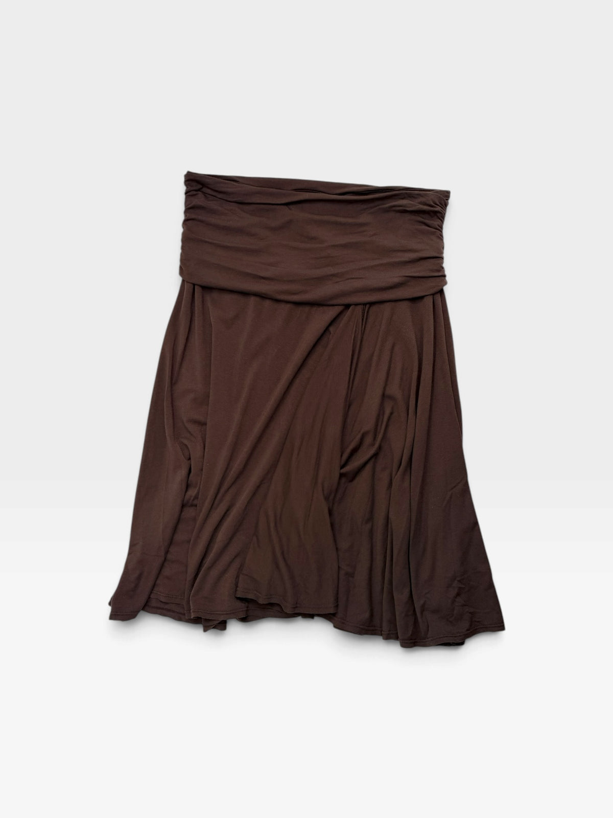 BROWN SOPHIE MAX SKIRT XS