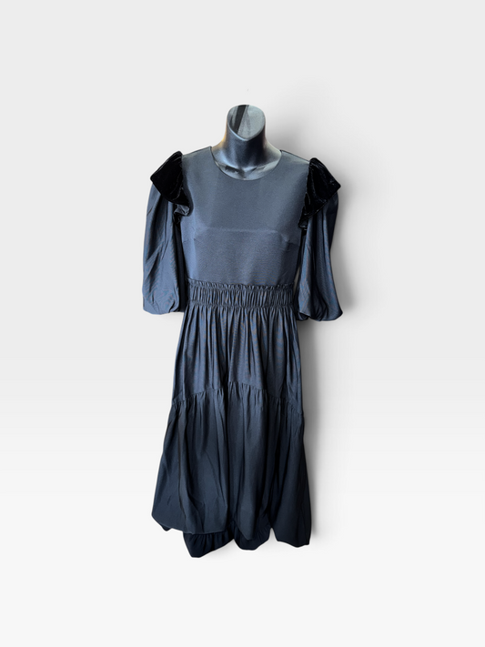 BLACK EMILY MCCARTHY IRIS DRESS (NWT $298) S