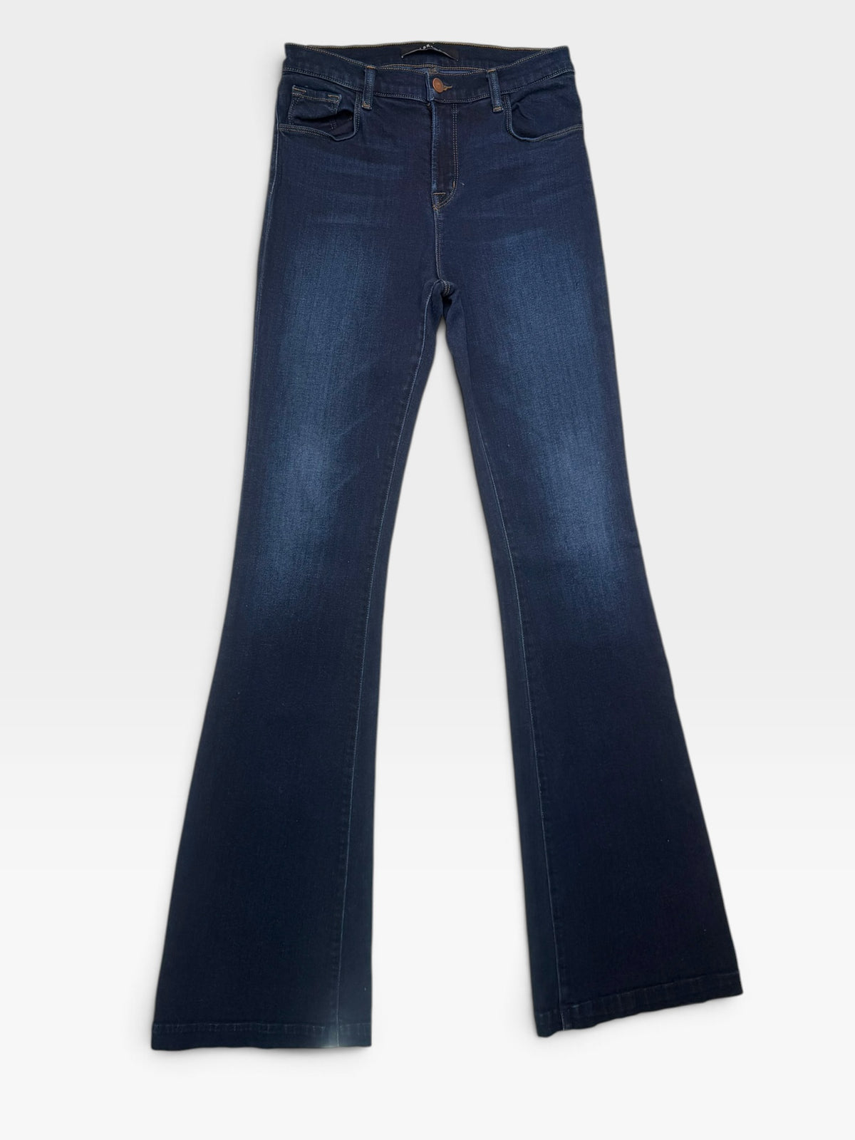 DARK WASH J BRAND MARIA FLARE JEANS (ORG. $299) | 27