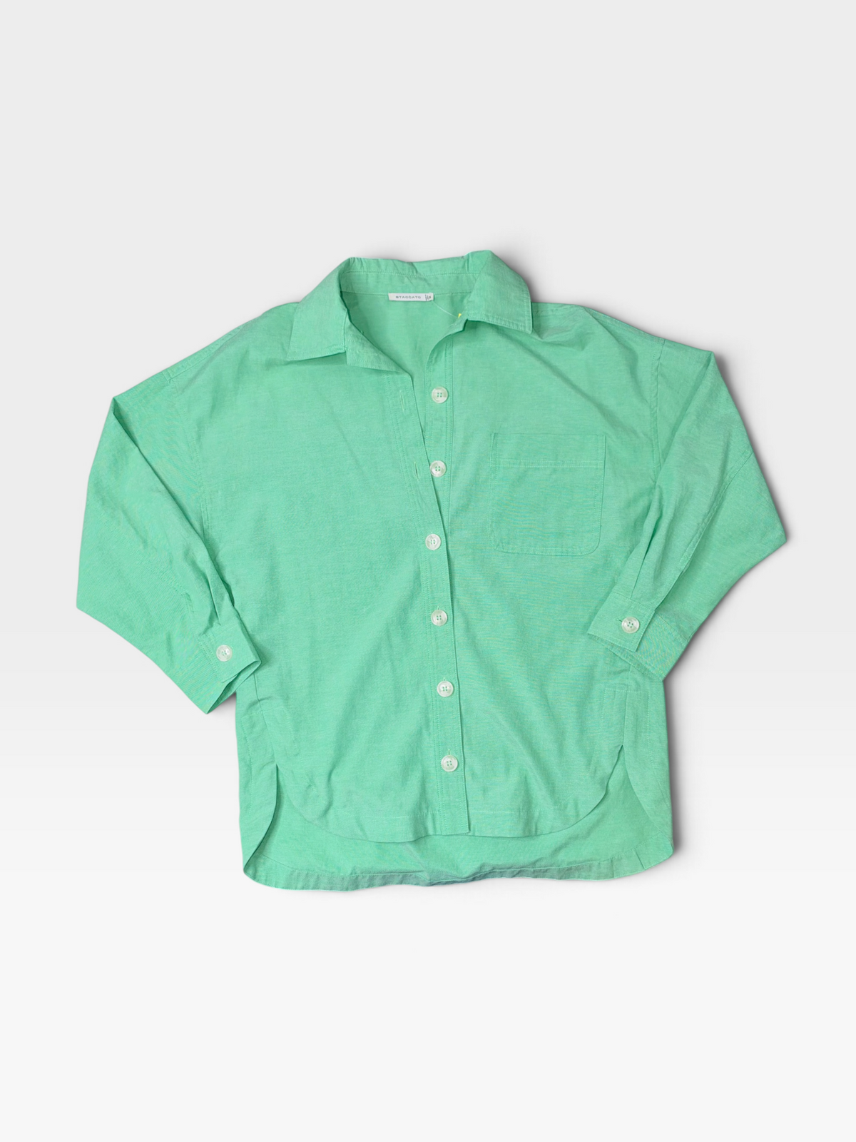 GREEN STACCATO TOP M
