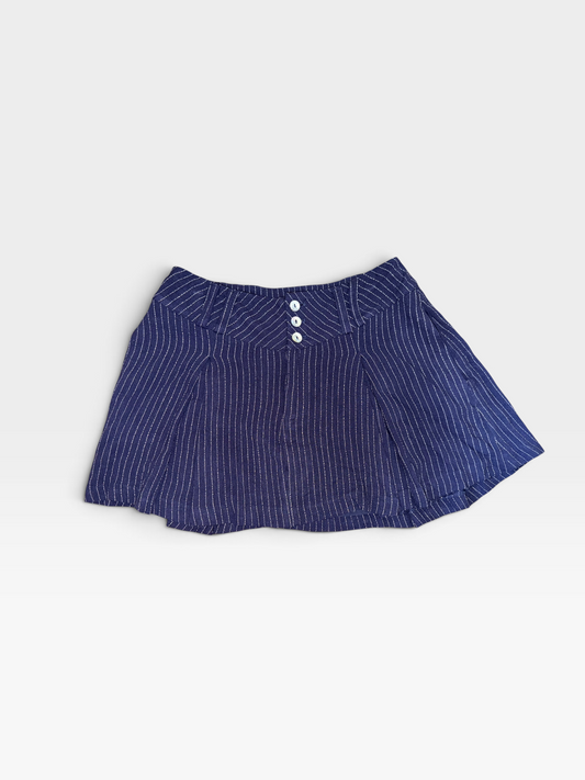 NAVY/WHITE NIA SKIRT (NWT $78) M
