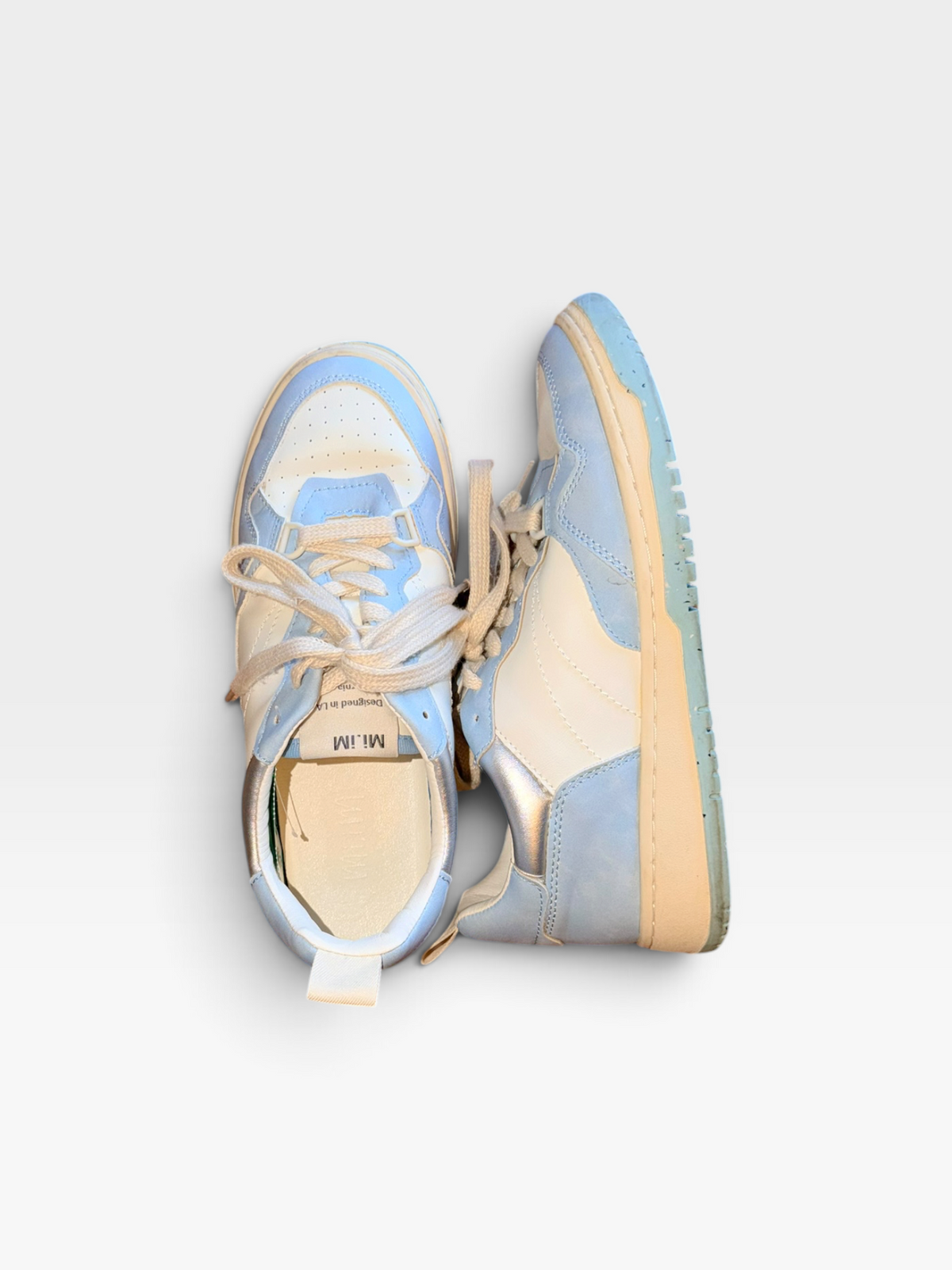 BLUE/WHITE MI.IM SHOES 7.5