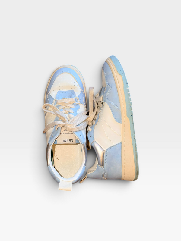 BLUE/WHITE MI.IM SHOES 7.5