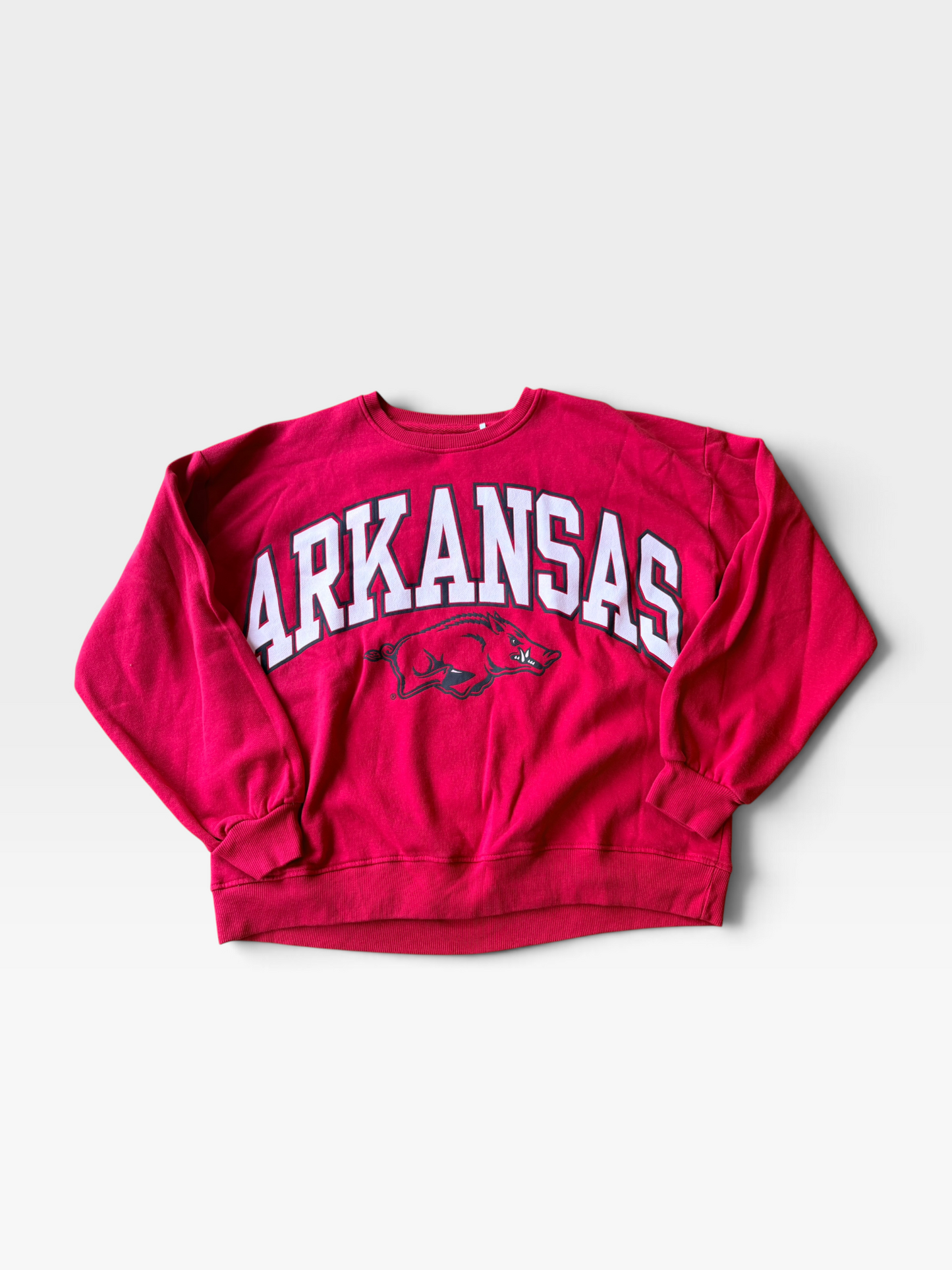 RED PRESSBOX ARKANSAS PULLOVER L