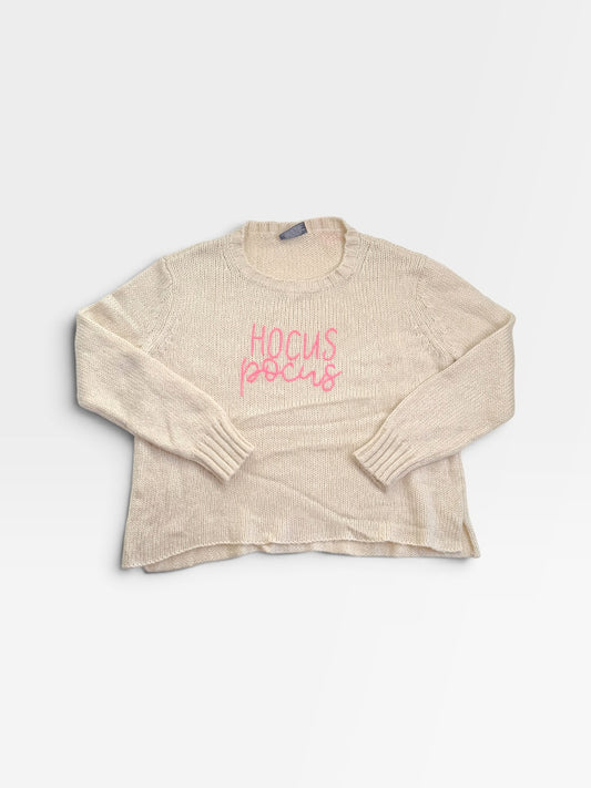 TAN WOODEN SHIPS HOCUS POCUS SWEATER (ORG. $148) | S/M