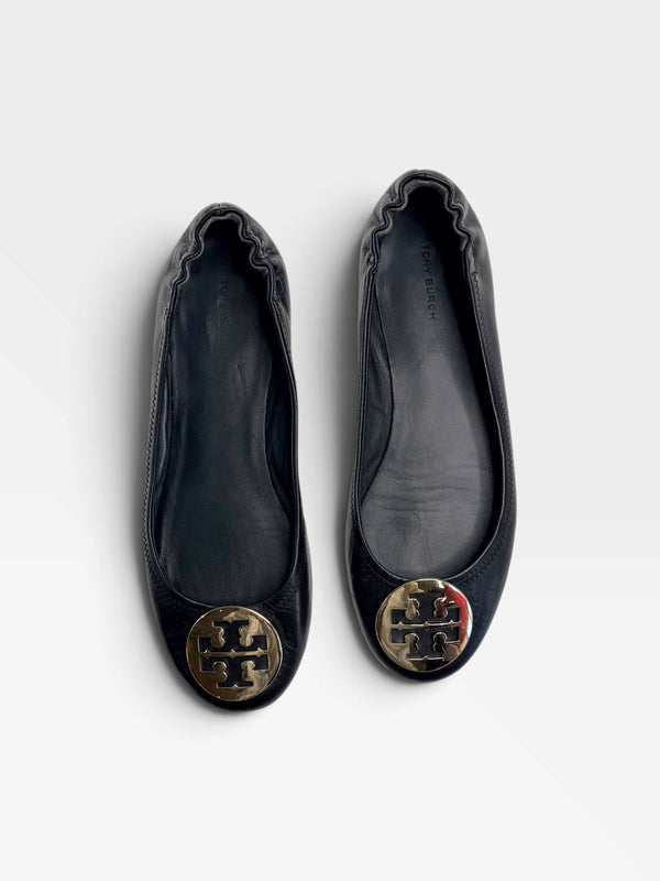 BLACK TORY BURCH FLATS (ORG $225) 9