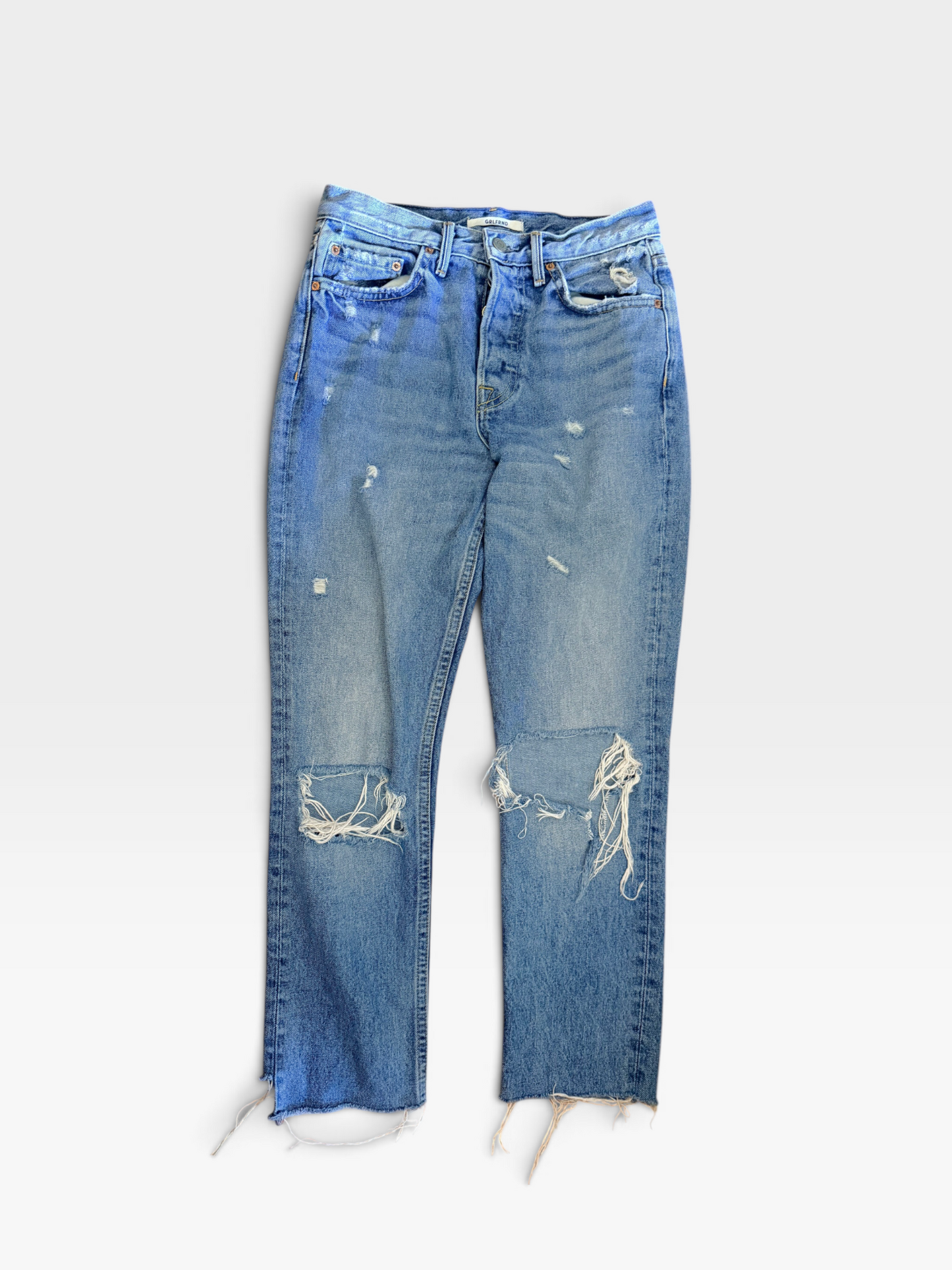 GRLFRND KAROLINA HIGH RISE JEANS (ORG. $228) 25
