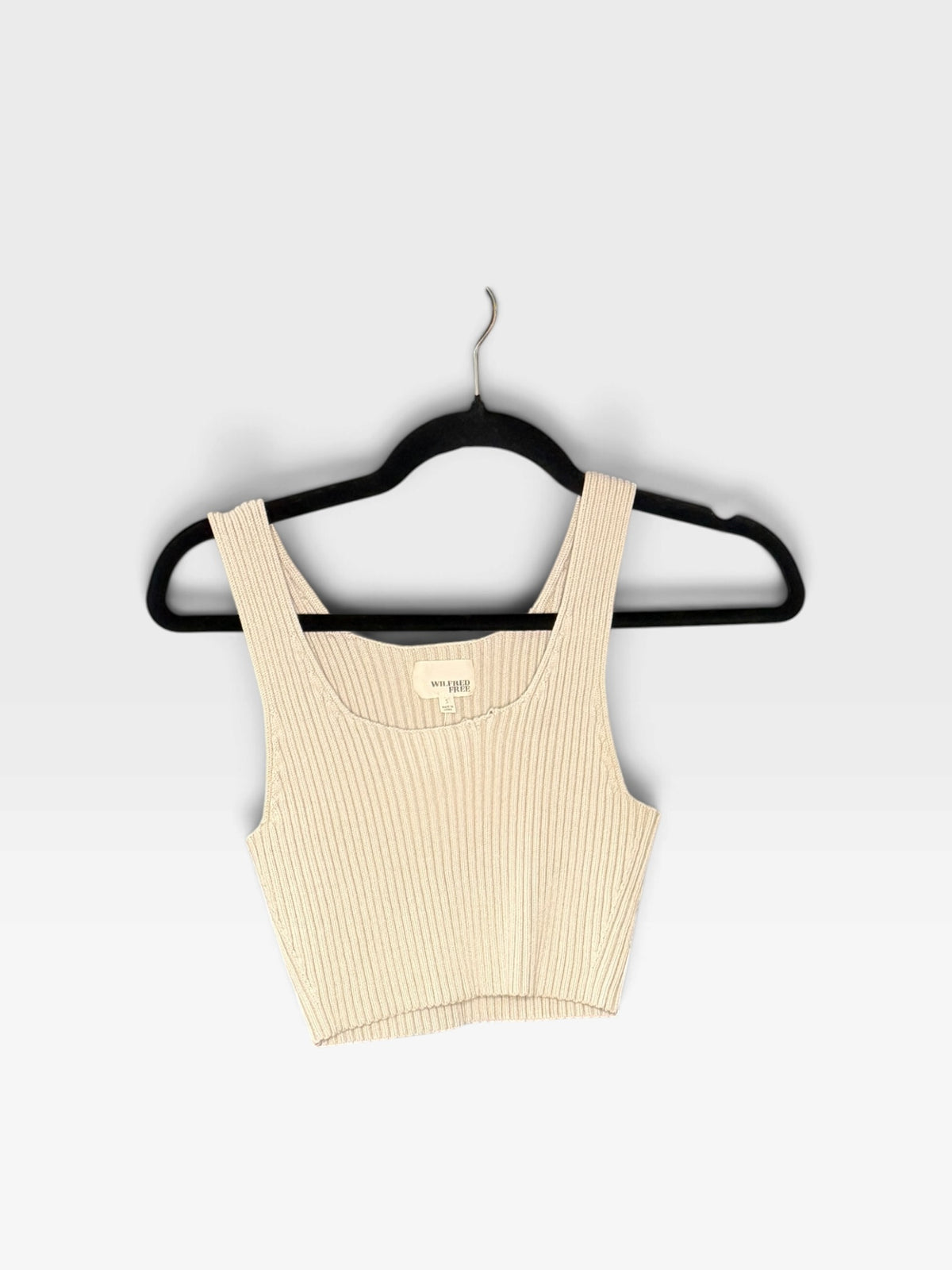 BEIGE WILFRED FREE TANK TOP S