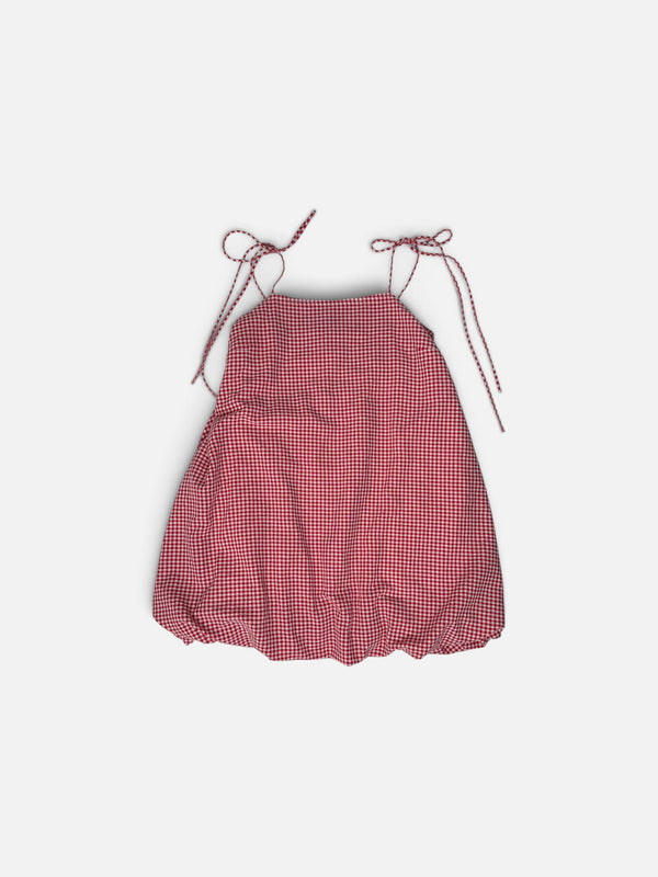RED/WHITE THINGS BETWEEN DRESS S