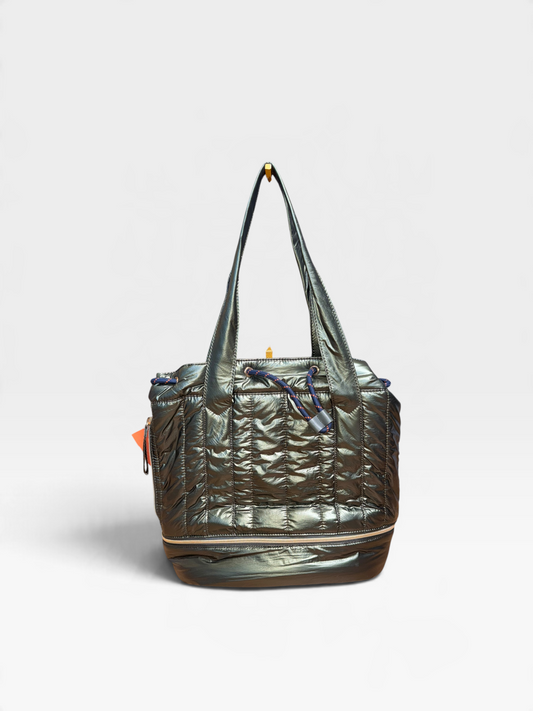 GREEN SHINY STELLA & DOT BACKPACK