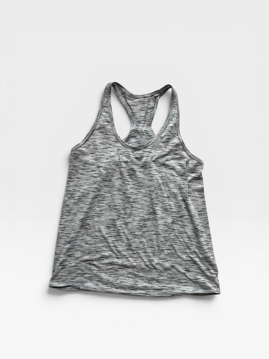 GREY/WHITE LULULEMON TANK 8