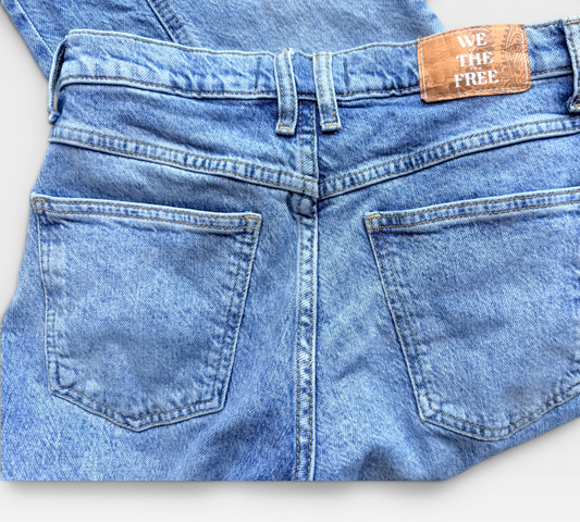 DENIM FREE PEOPLE RISK TAKER JEANS 26
