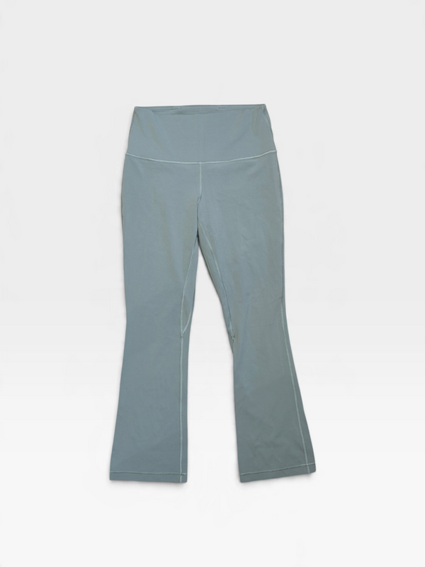 OLIVE LULULEMON WIDE LEG LEGGINGS 8