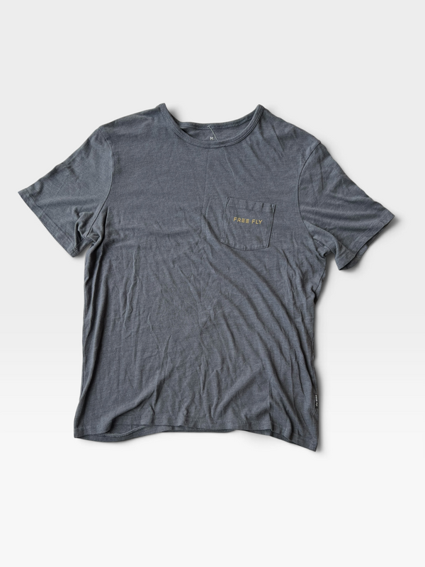 MEN'S GRAY FREE FLY SHIRT M