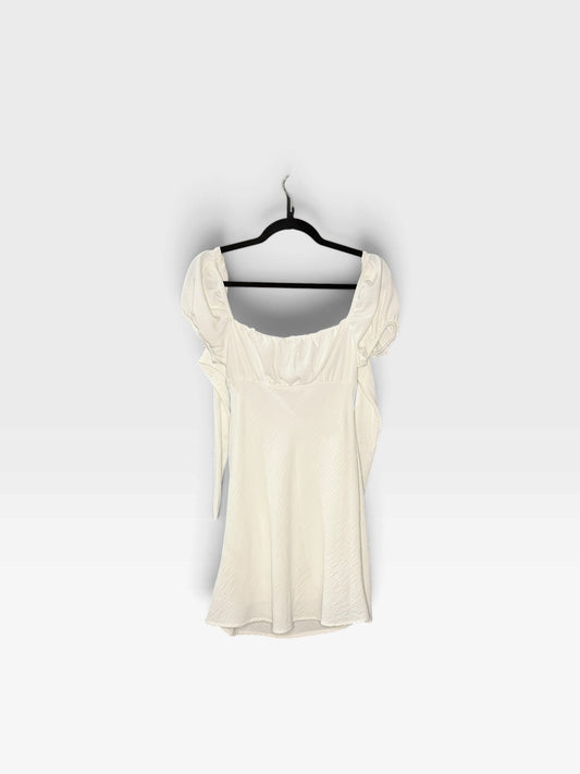 WHITE ALTRD STATE DRESS XS