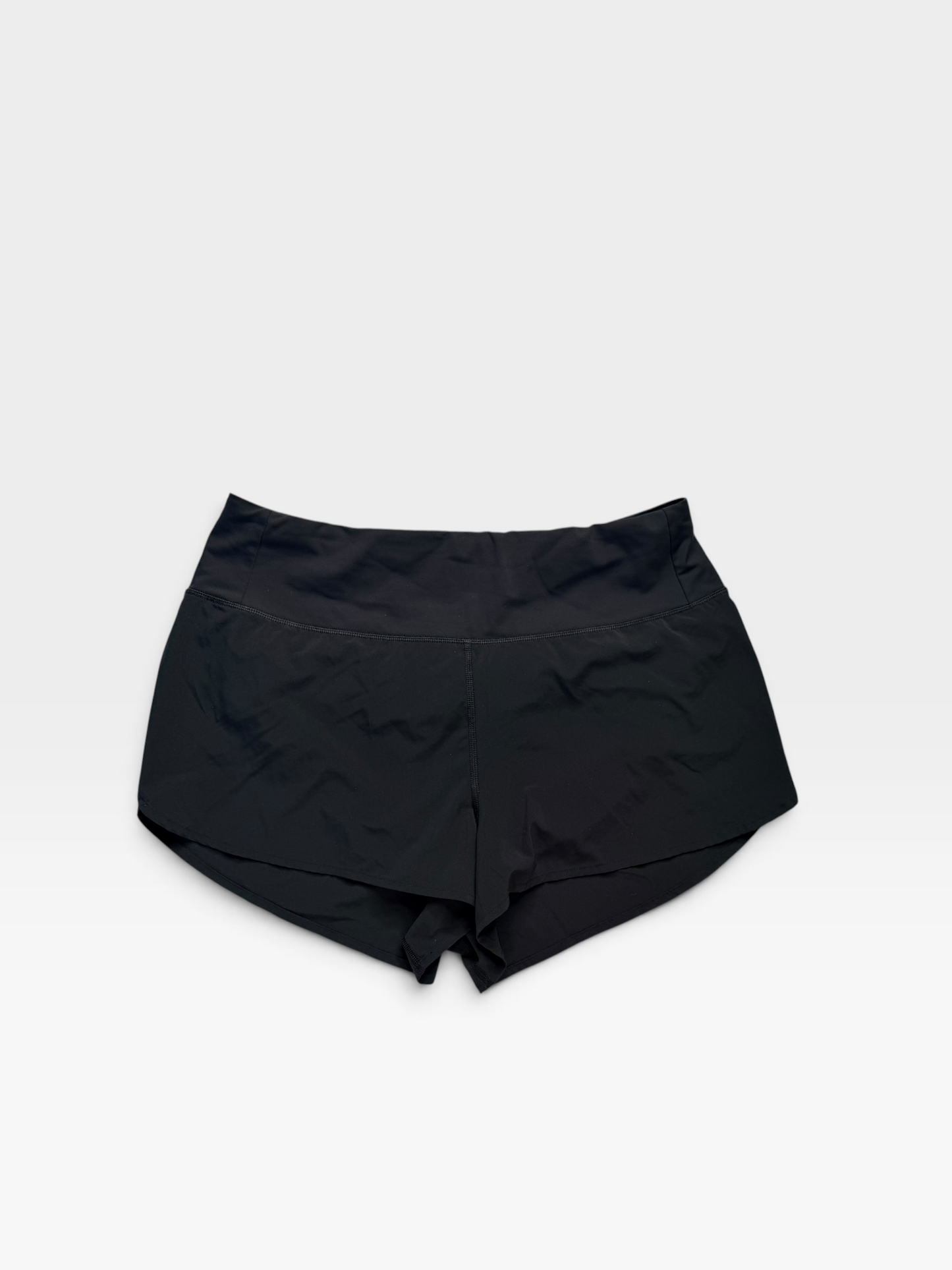BLACK LULULEMON SHORTS M