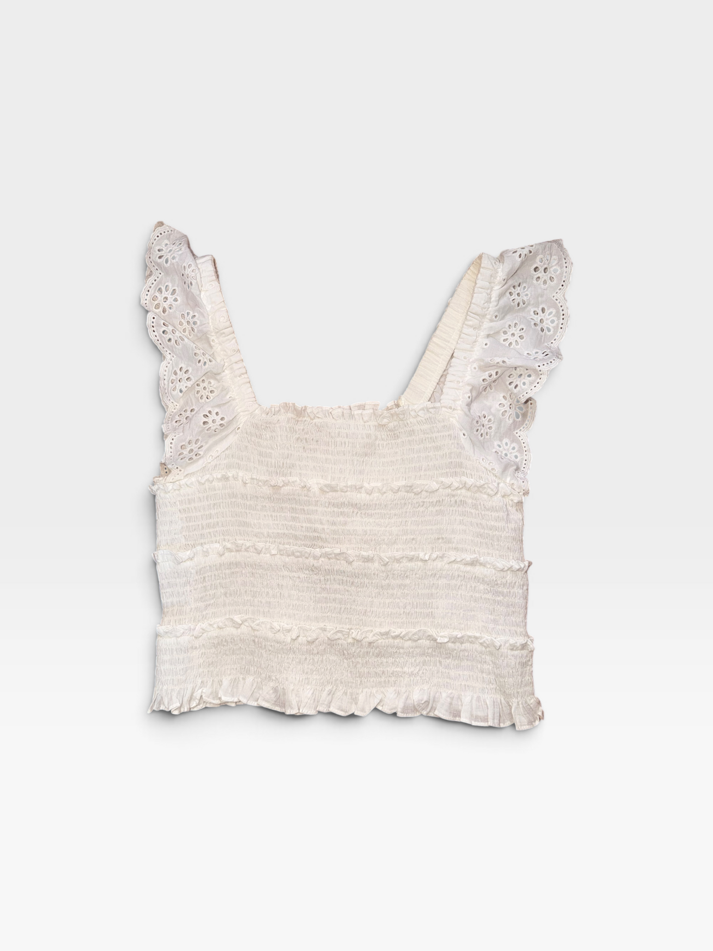 WHITE DO + BE TOP L