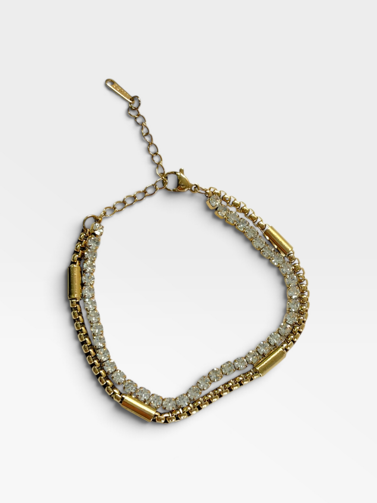 18K GOLD NON-TARNISH CHAIN BRACELET