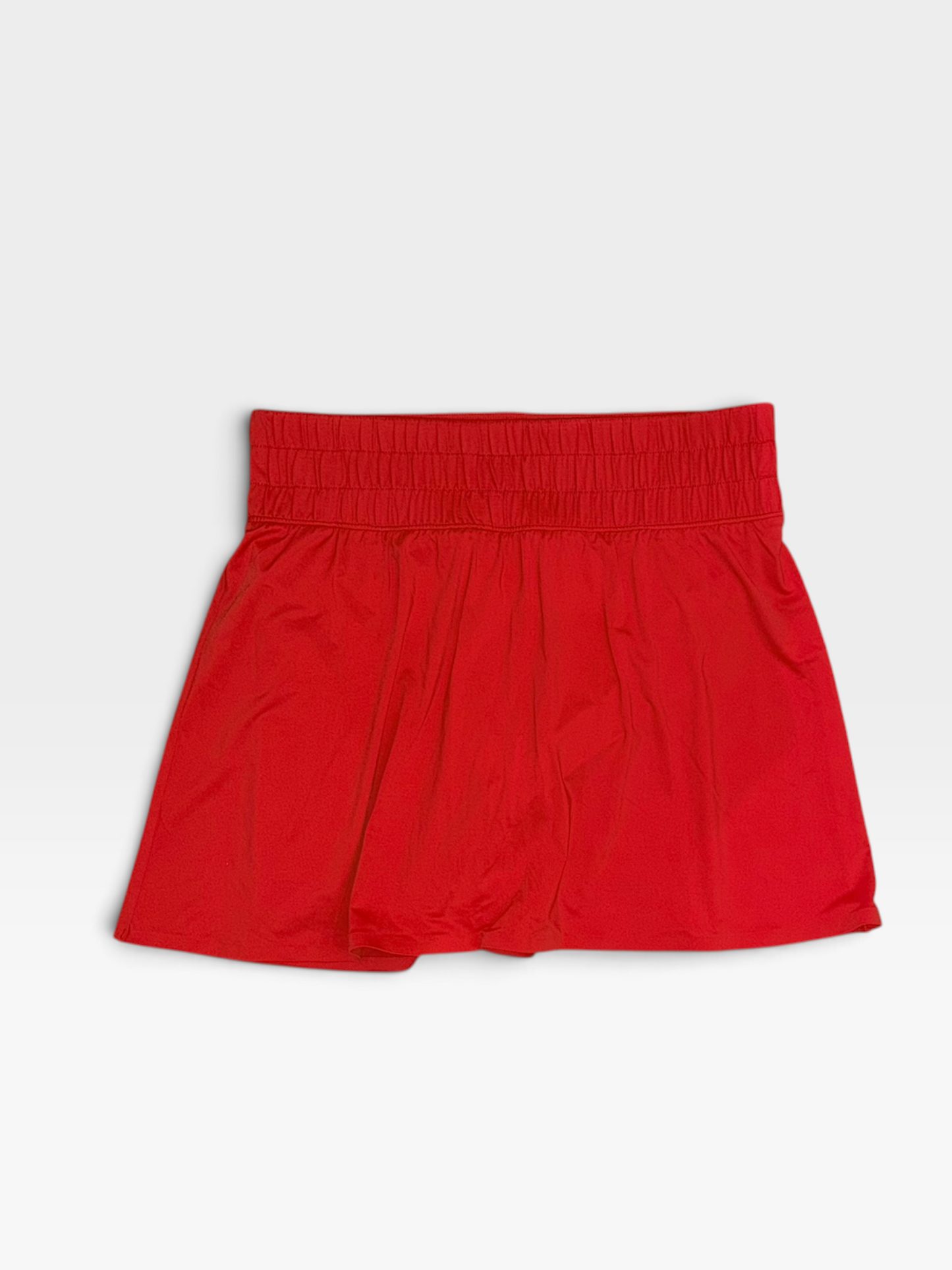 RED SPANX SHORTS (NWT) M