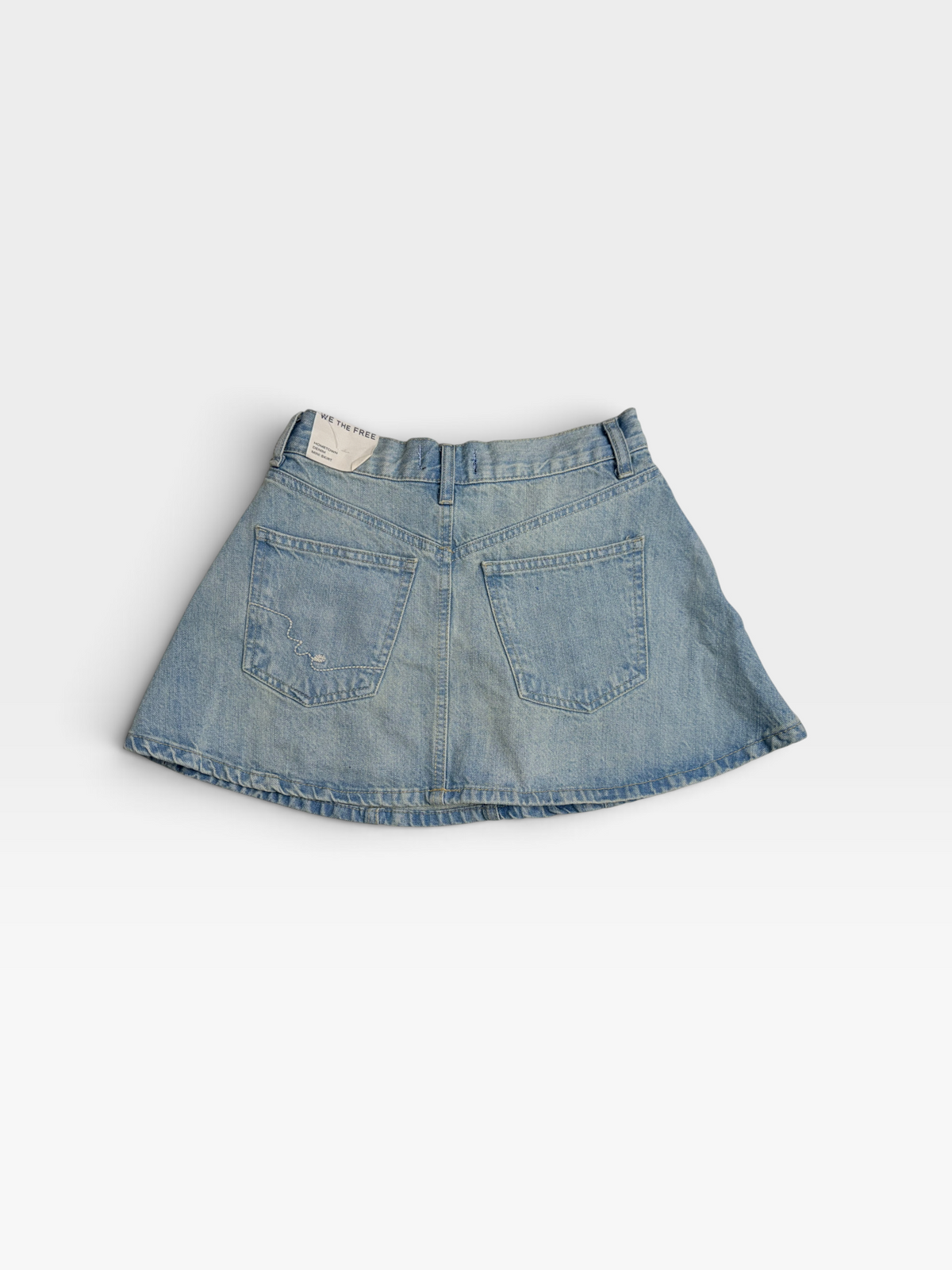 DENIM FREE PEOPLE SKIRT (NWT) 24