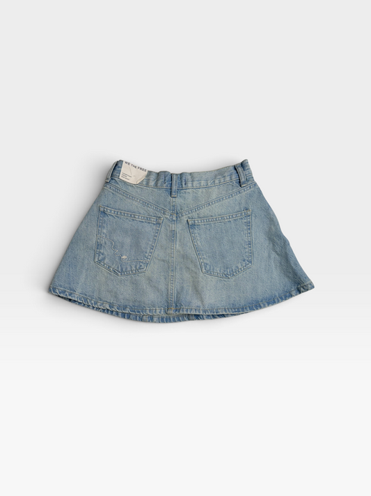DENIM FREE PEOPLE SKIRT (NWT) 24
