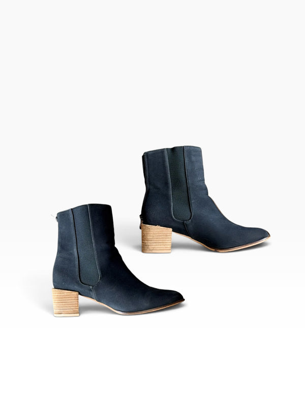 BLACK CCOOCCI BOOTS 10
