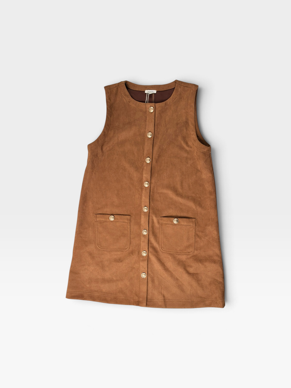 TAN SUEDE JODIFL DRESS (NWT) | S