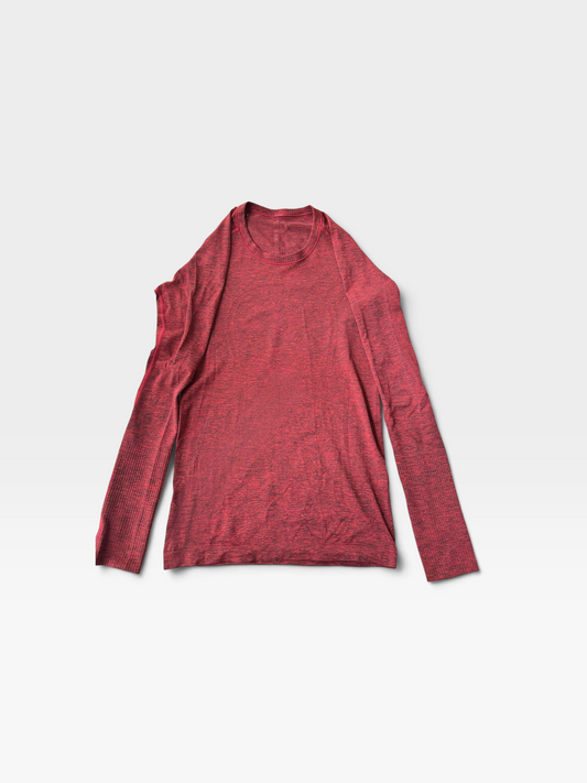 RED LULULEMON TOP 6