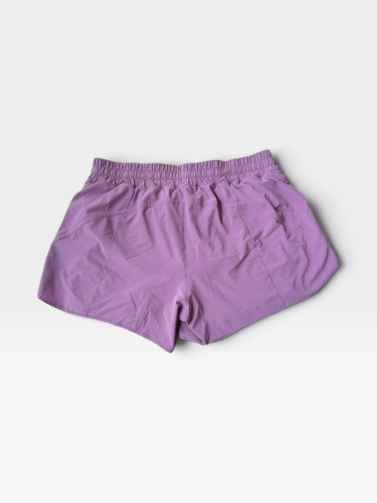 PURPLE LULULEMON SHORTS 20