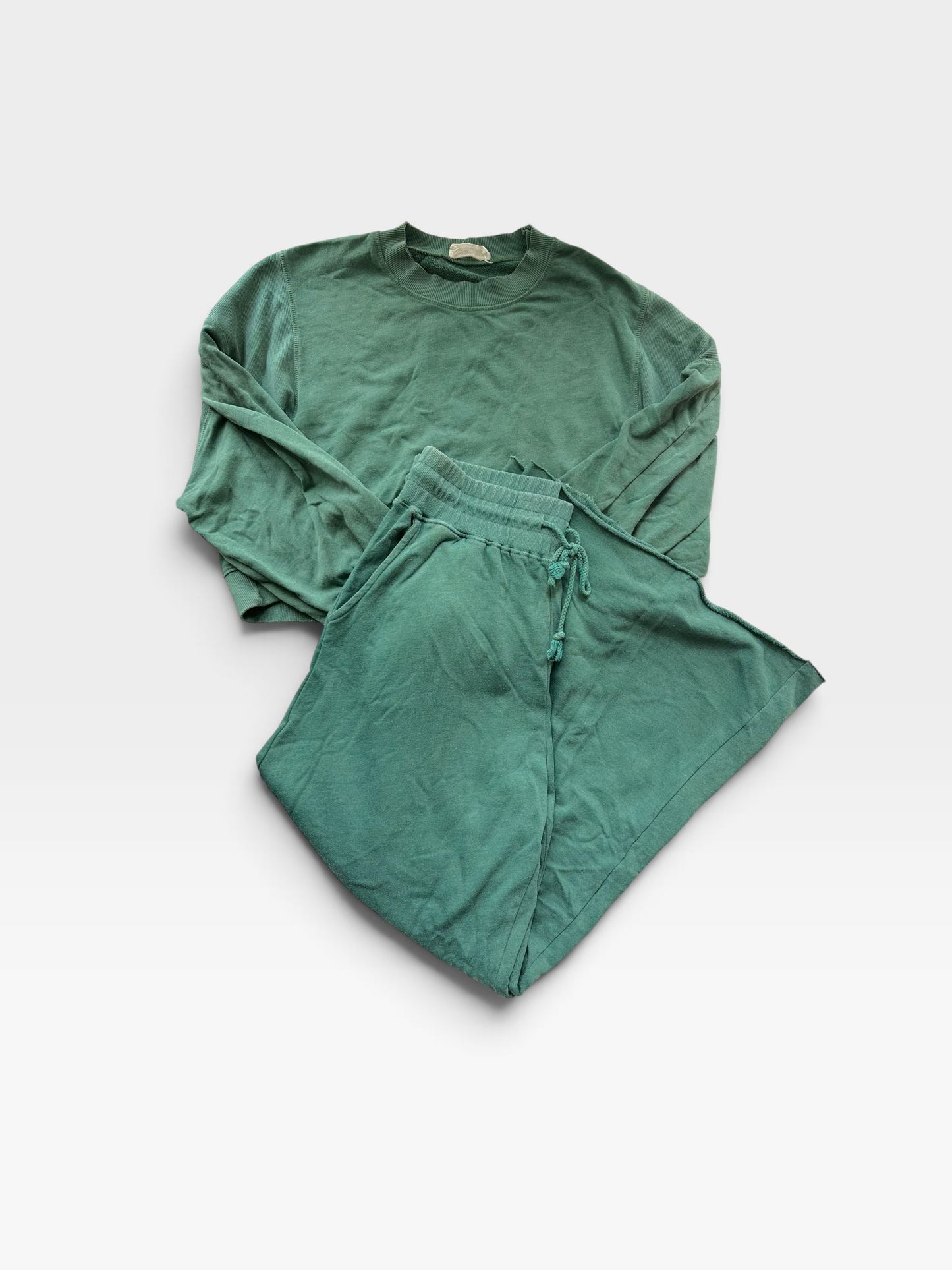GREEN LA BIZ PANTS SET M