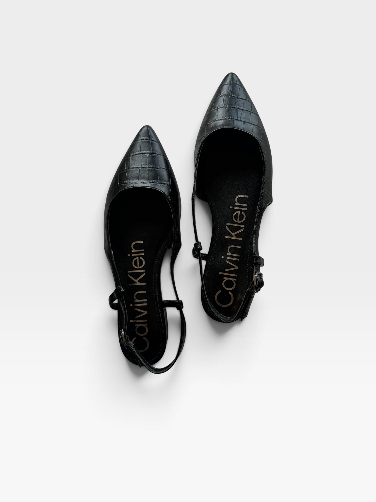 BLACK CALVIN KLEIN SHOES 6.5