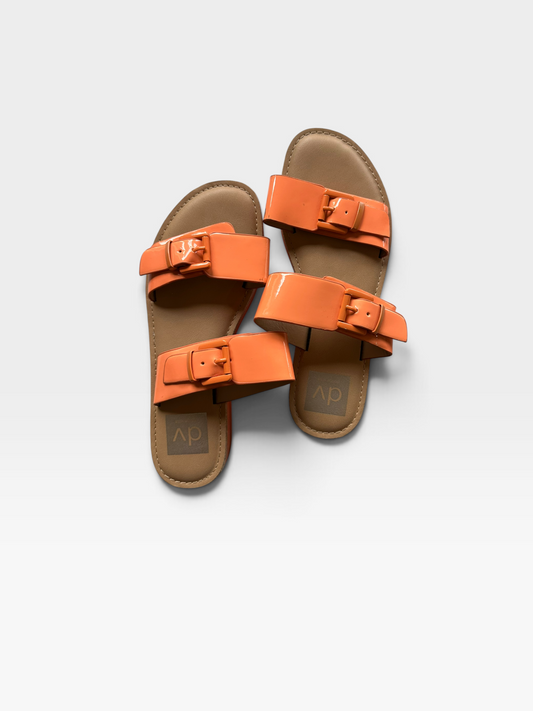 ORANGE DOLCE VITA SANDALS 6.5