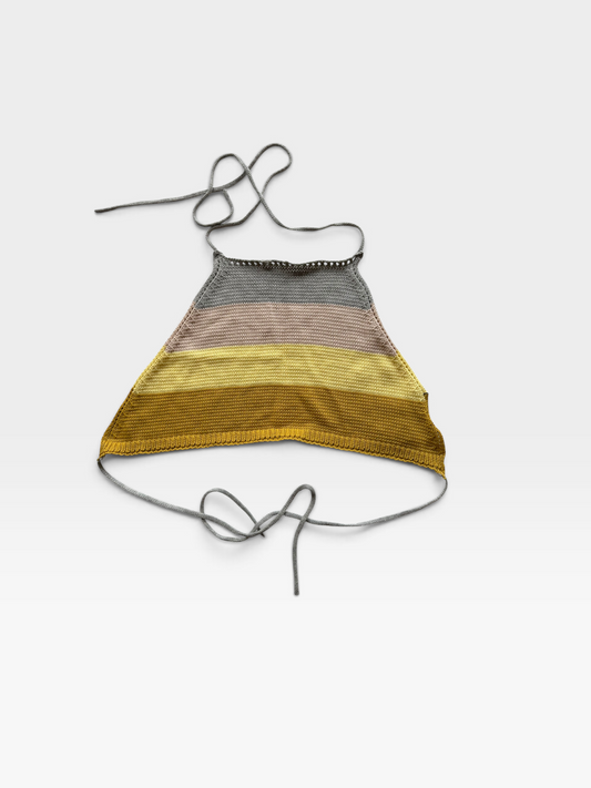 MULTICOLOR ONE WAY KNIT TOP (NWT) 6