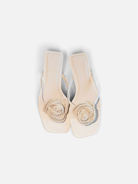 CREAM BILLINI CROCHET SANDAL (NWT $65) 10