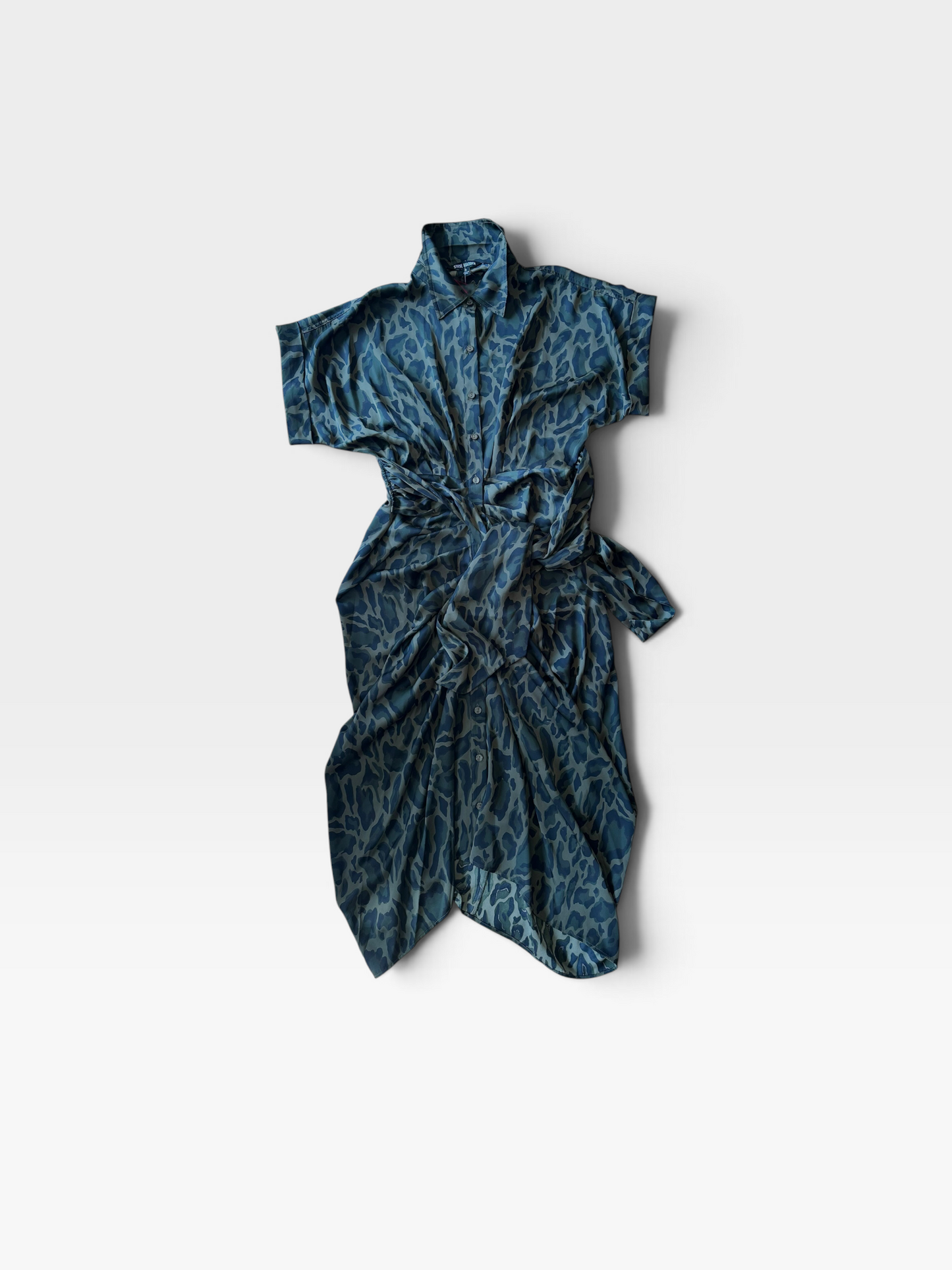 GREEN CHEETAH STEVE MADDEN DRESS (NWT $99) 8