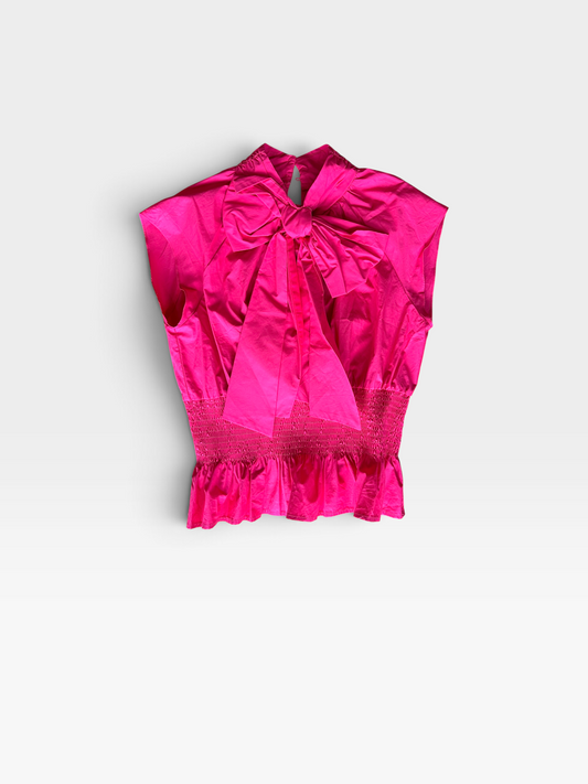 HOT PINK ZARA TOP (NEW) XL