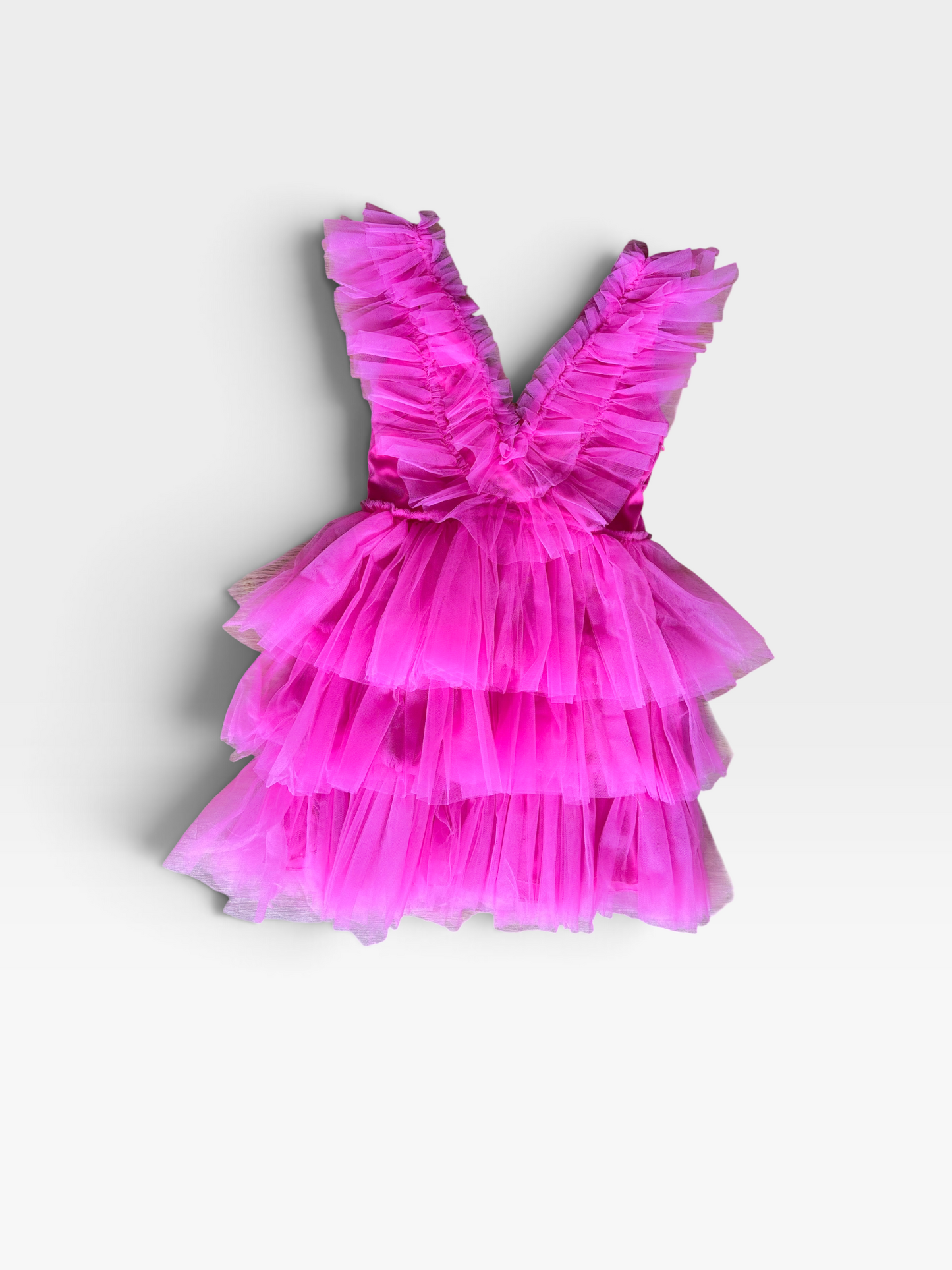 PINK MABLE TULL DRESS L