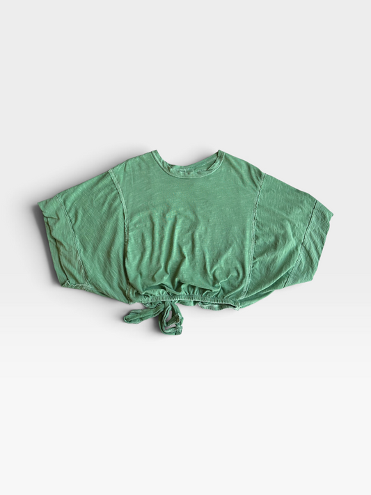 GREEN PILCRO TOP XS