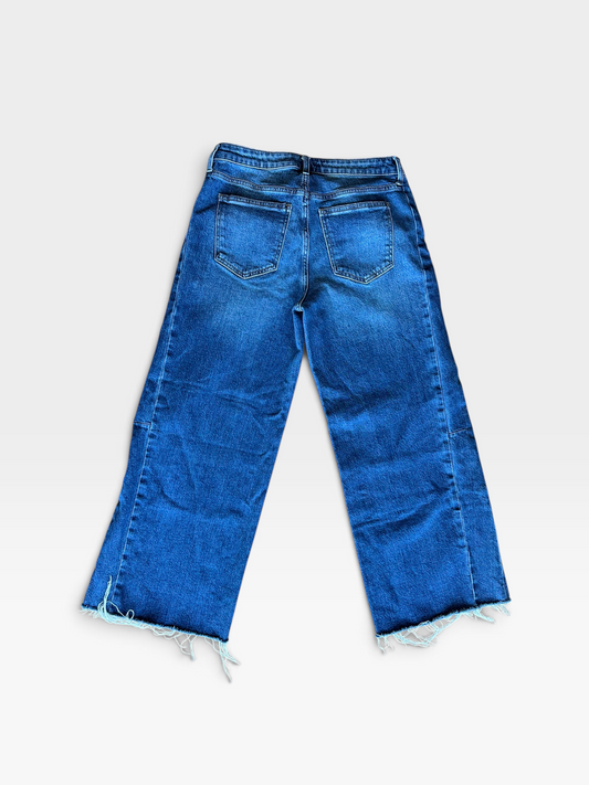 DARK WASH KUT WIDE LEG JEANS (ORG.$109) 4/27