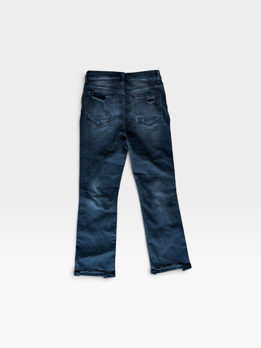BLACK RISEN PANTS 28