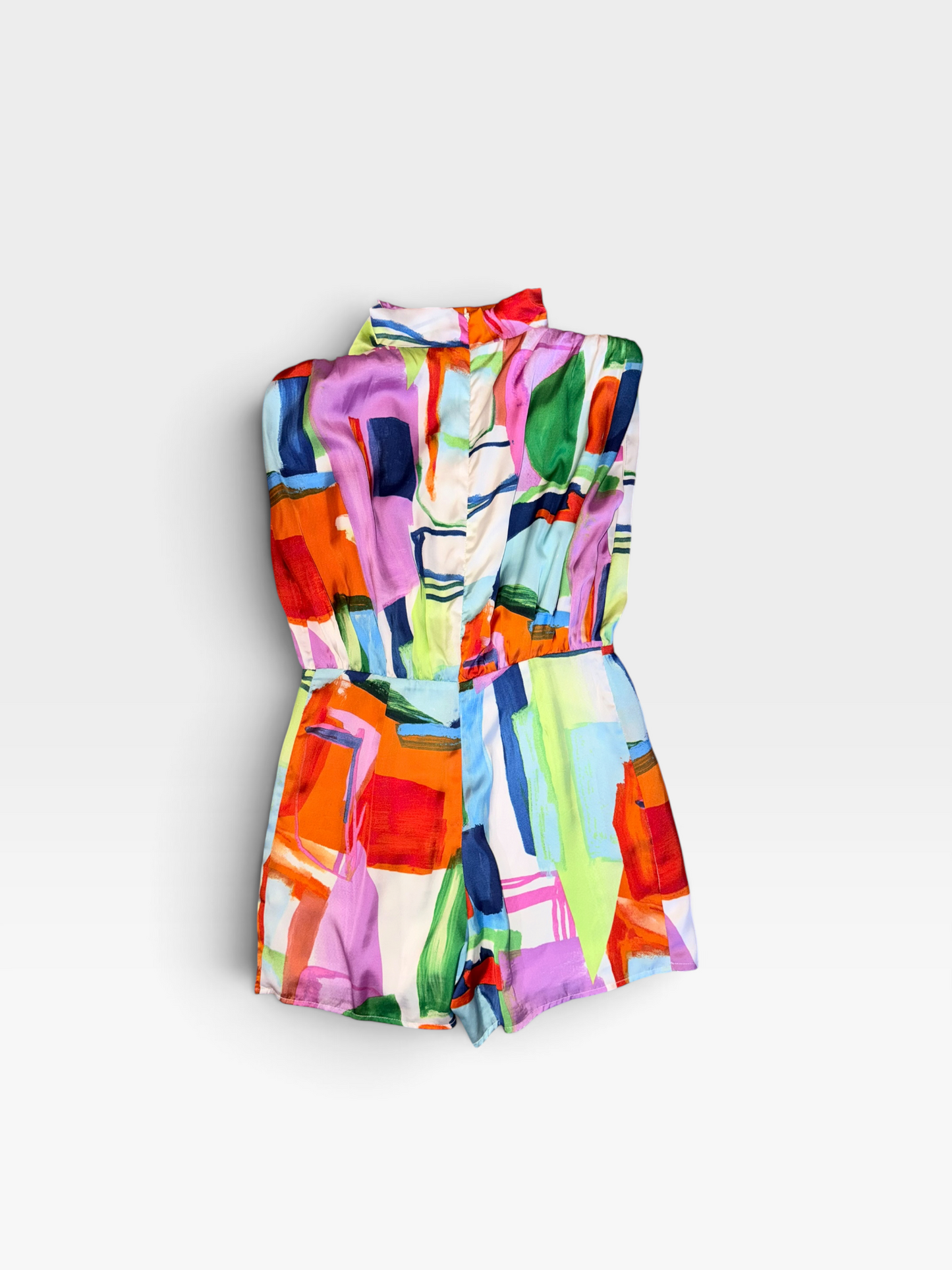 COLORFUL KARLIE ROMPER DRESS M