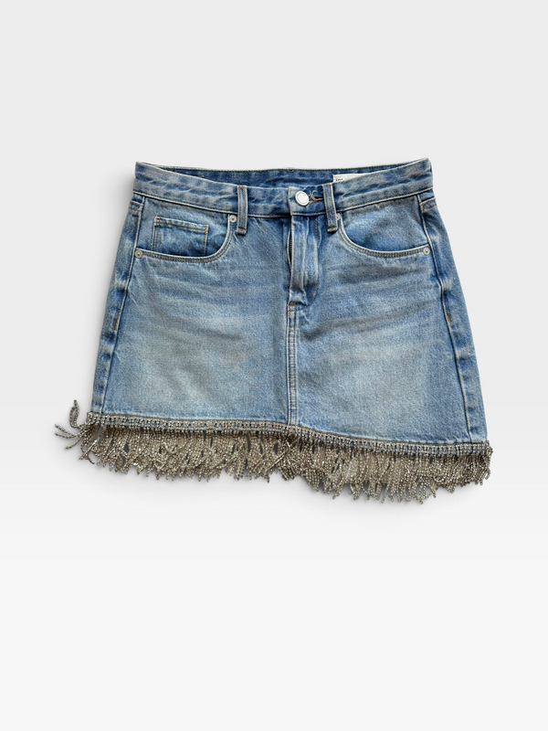 DENIM BLANKNYC SKIRT WITH SPARKLE DETAILS 26