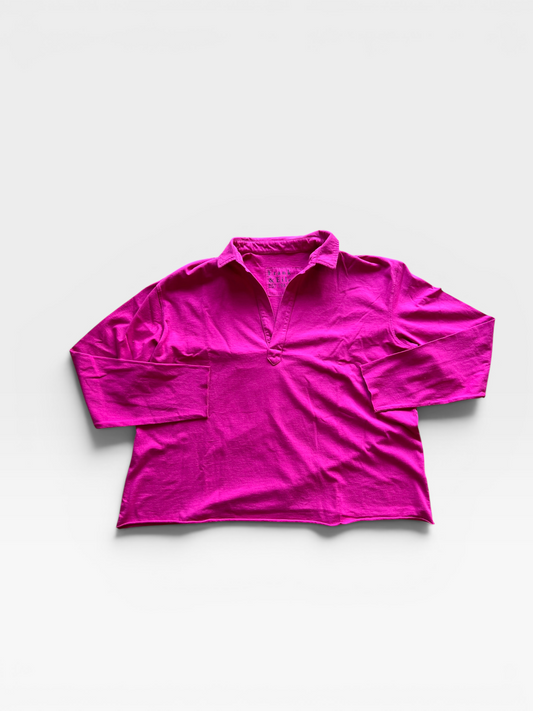 PINK "FRANK & EILEEN" PATRICK HENLEY (NWOT $168) L