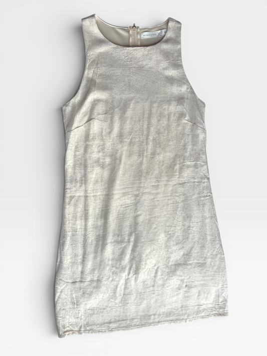 CREAM ALTRD STATE DRESS XS