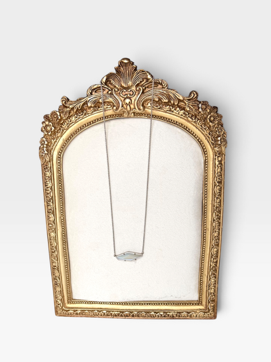 WHITE KENDRA SCOTT NECKLACE