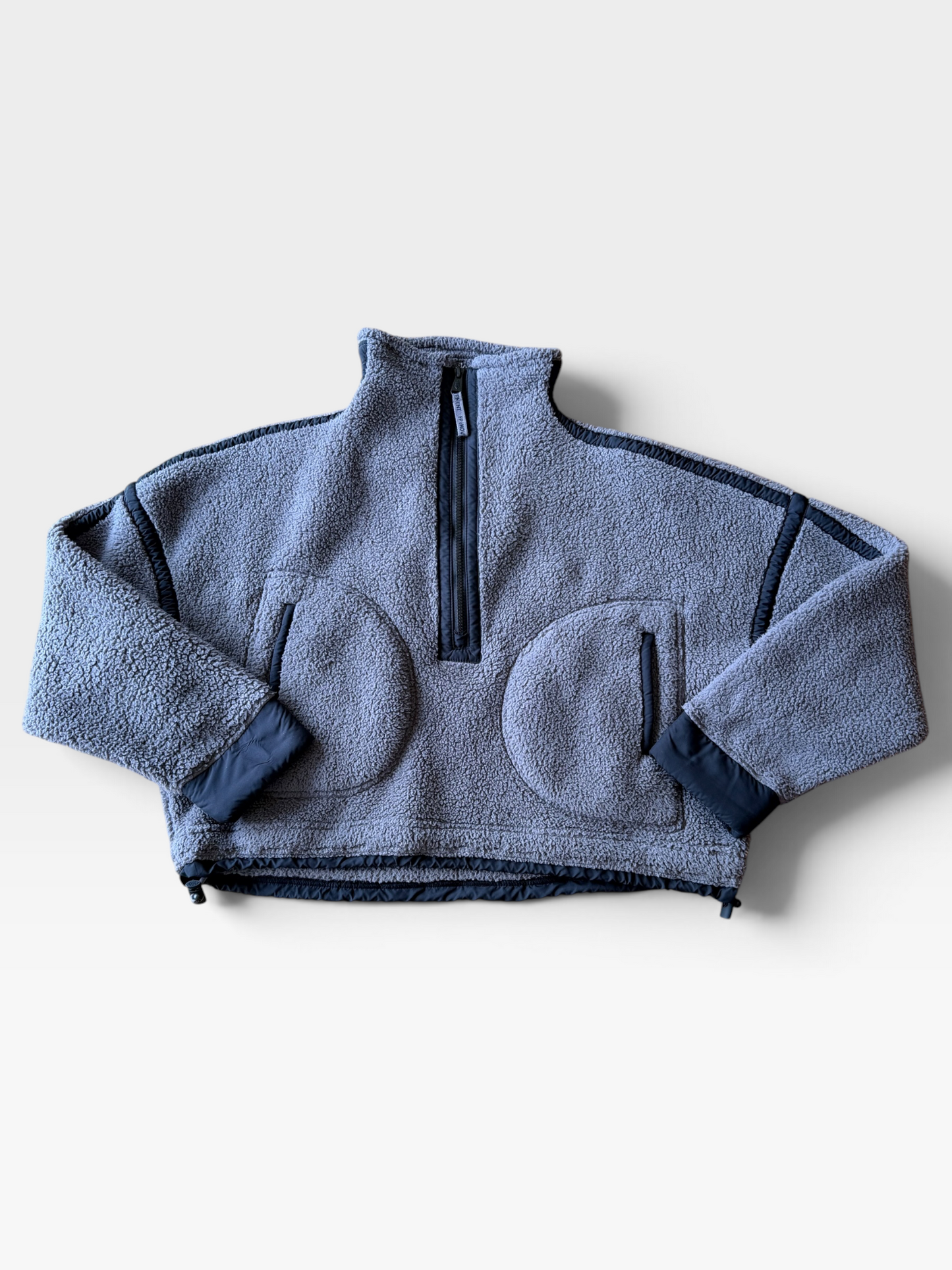 GREY FP MOVEMENT MOUNTAIN HIGH PULLOVER (ORG. $98) XS